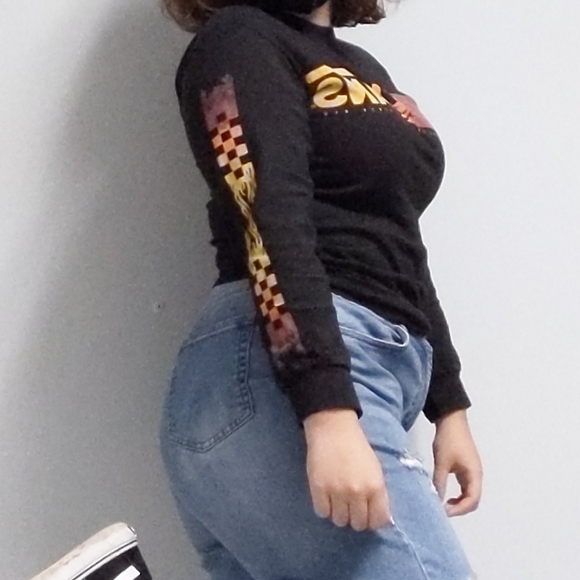 Vans Flammable Long Sleeve T-shirt - Picture 3 of 4